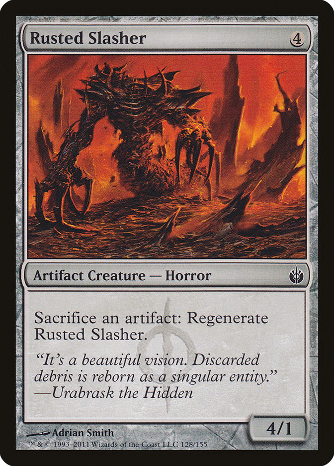 Rusted Slasher [Mirrodin Besieged] MTG Single Magic: The Gathering    | Red Claw Gaming