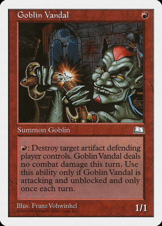 Goblin Vandal [Anthologies] MTG Single Magic: The Gathering    | Red Claw Gaming