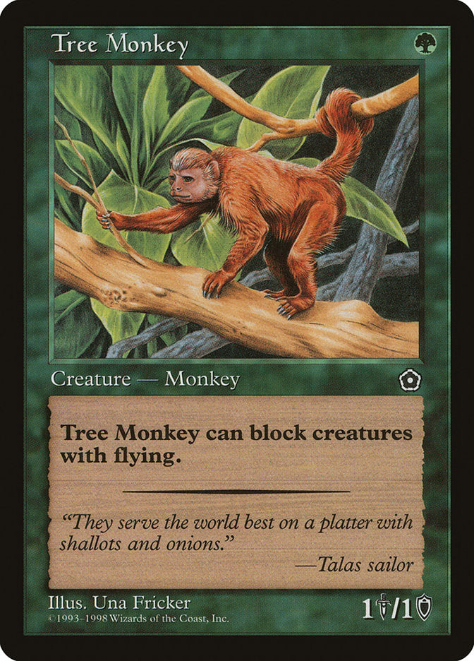 Tree Monkey [Portal Second Age] MTG Single Magic: The Gathering    | Red Claw Gaming