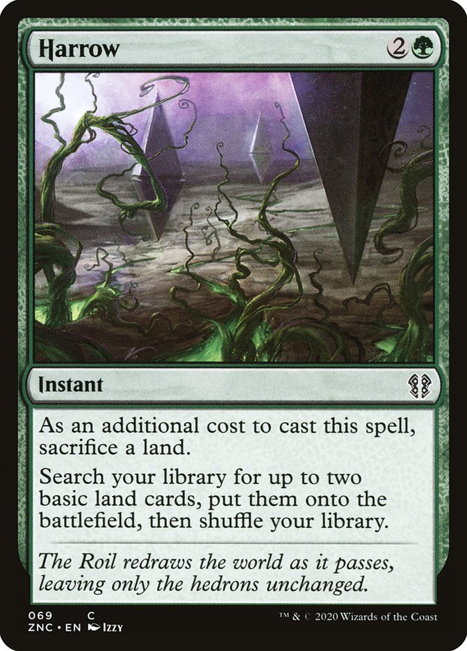 Harrow [Zendikar Rising Commander] MTG Single Magic: The Gathering    | Red Claw Gaming