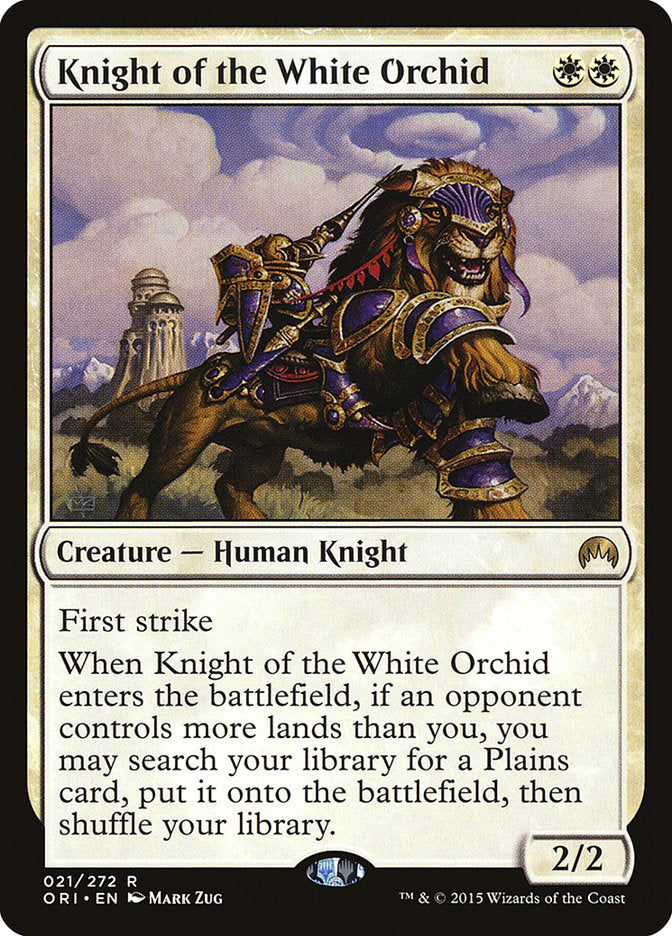 Knight of the White Orchid [Magic Origins] MTG Single Magic: The Gathering    | Red Claw Gaming
