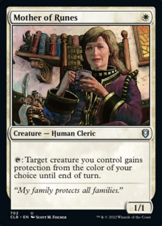 Mother of Runes [Commander Legends: Battle for Baldur's Gate] MTG Single Magic: The Gathering    | Red Claw Gaming