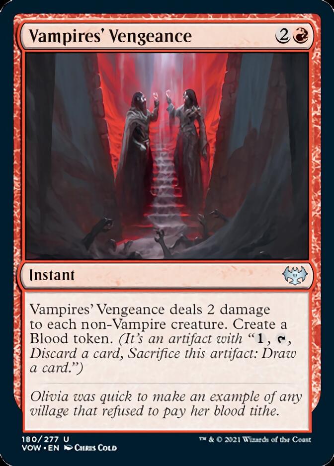 Vampires' Vengeance [Innistrad: Crimson Vow] MTG Single Magic: The Gathering    | Red Claw Gaming