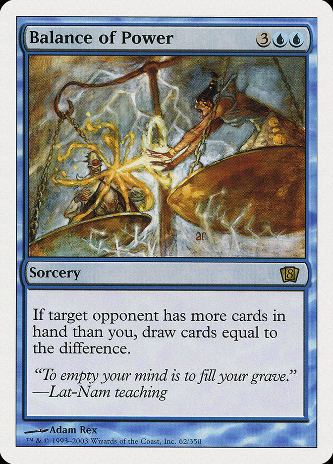 Balance of Power [Eighth Edition] MTG Single Magic: The Gathering    | Red Claw Gaming