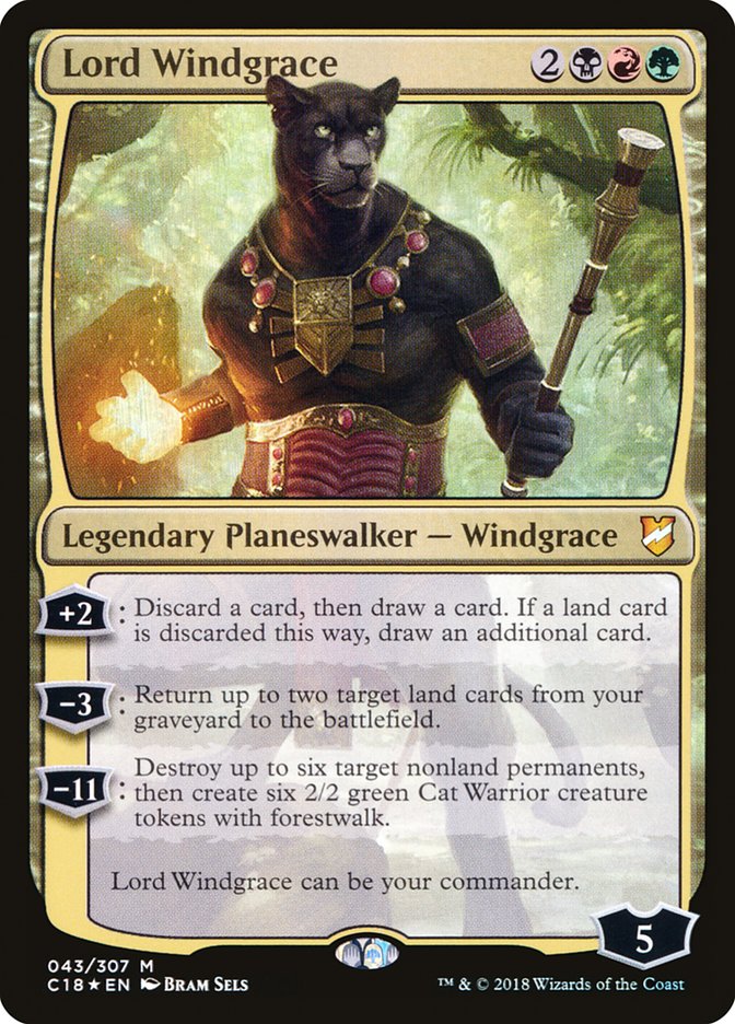 Lord Windgrace [Commander 2018] MTG Single Magic: The Gathering    | Red Claw Gaming