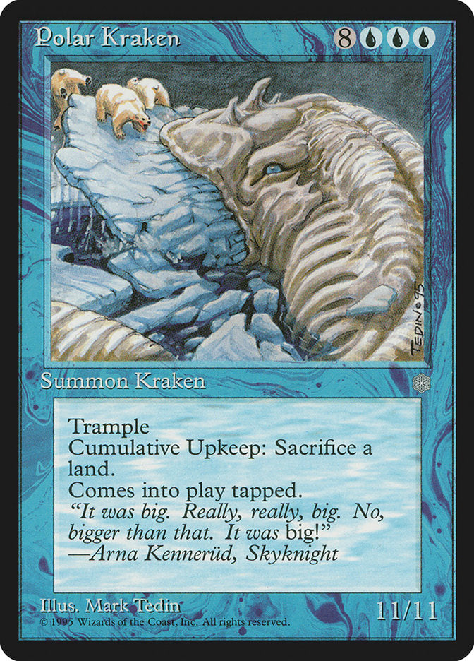Polar Kraken [Ice Age] MTG Single Magic: The Gathering    | Red Claw Gaming