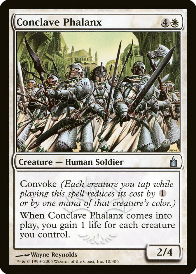 Conclave Phalanx [Ravnica: City of Guilds] MTG Single Magic: The Gathering    | Red Claw Gaming