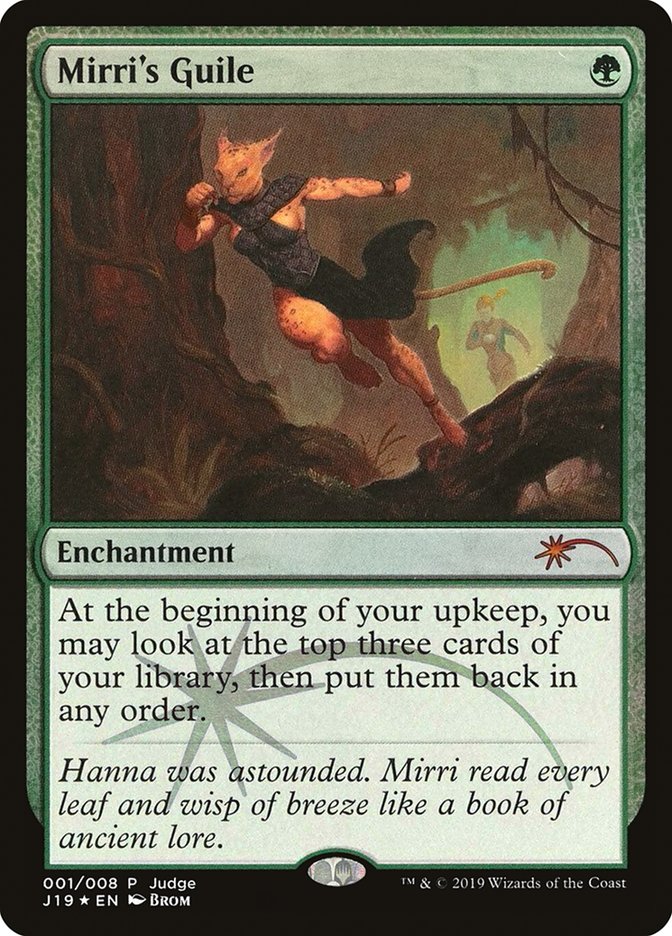 Mirri's Guile [Judge Gift Cards 2019] MTG Single Magic: The Gathering    | Red Claw Gaming