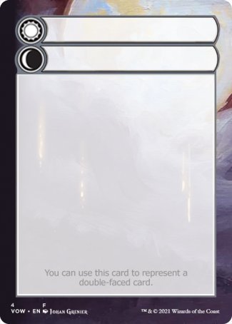Helper Card (4/9) [Innistrad: Crimson Vow Tokens] MTG Single Magic: The Gathering    | Red Claw Gaming
