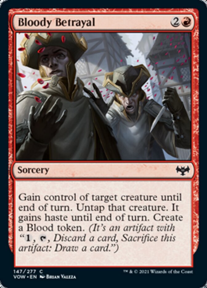 Bloody Betrayal [Innistrad: Crimson Vow] MTG Single Magic: The Gathering    | Red Claw Gaming