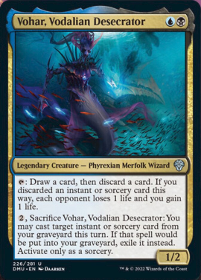 Vohar, Vodalian Desecrator [Dominaria United] MTG Single Magic: The Gathering    | Red Claw Gaming