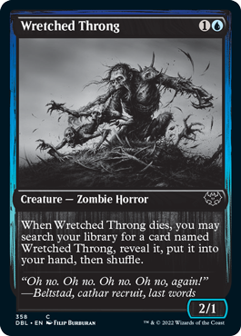 Wretched Throng [Innistrad: Double Feature] MTG Single Magic: The Gathering    | Red Claw Gaming