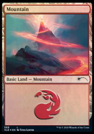 Mountain (Spellcasting) (568) [Secret Lair Drop Promos] MTG Single Magic: The Gathering    | Red Claw Gaming