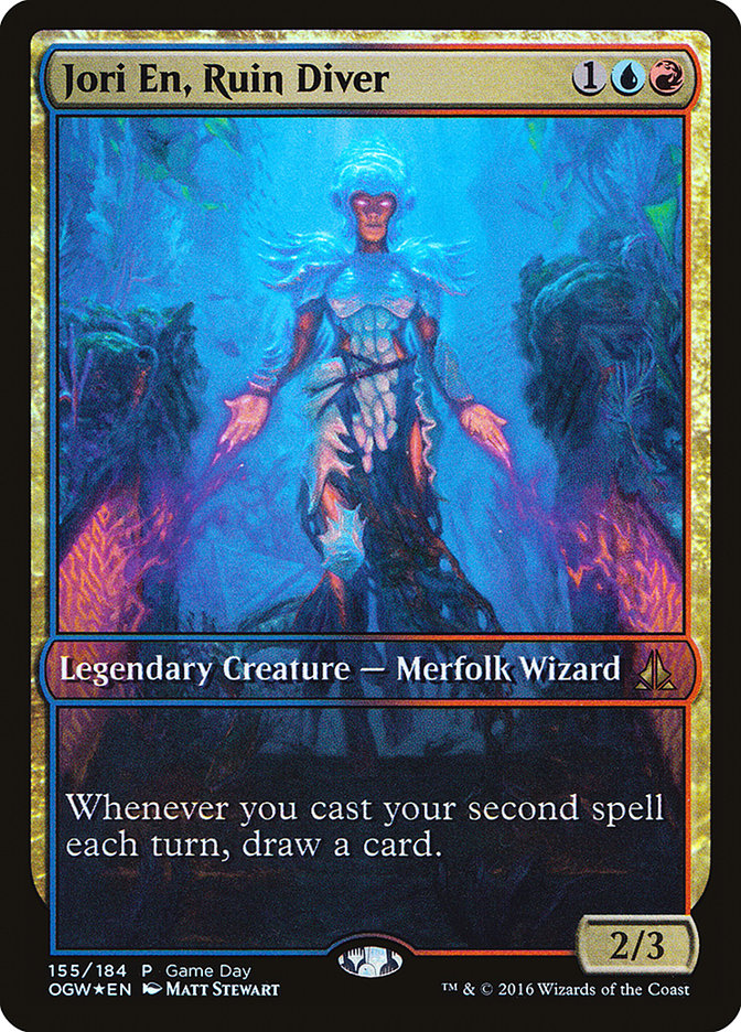 Jori En, Ruin Diver (Game Day) (Full Art) [Oath of the Gatewatch Promos] MTG Single Magic: The Gathering    | Red Claw Gaming