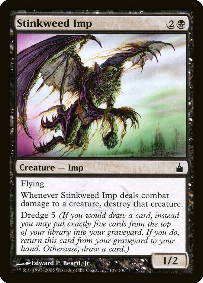 Stinkweed Imp [Ravnica: City of Guilds] MTG Single Magic: The Gathering    | Red Claw Gaming
