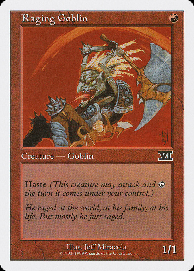 Raging Goblin [Battle Royale] MTG Single Magic: The Gathering    | Red Claw Gaming