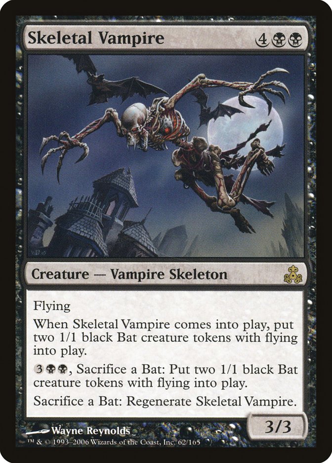 Skeletal Vampire [Guildpact] MTG Single Magic: The Gathering    | Red Claw Gaming