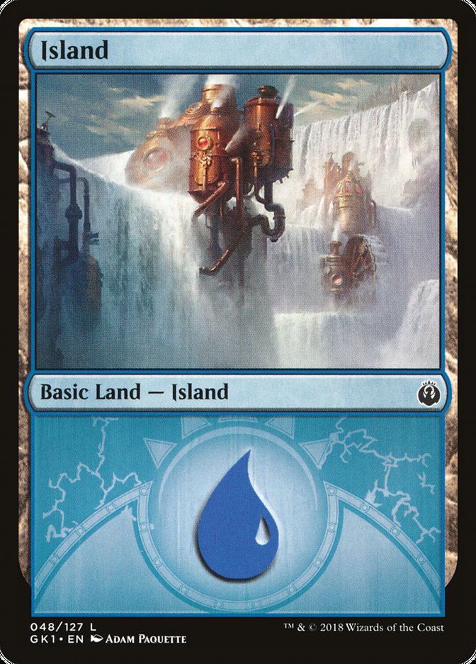 Island (48) [Guilds of Ravnica Guild Kit] MTG Single Magic: The Gathering    | Red Claw Gaming