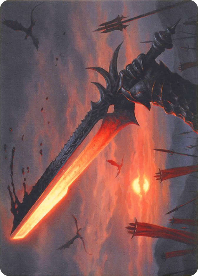 Sword of Sinew and Steel // Sword of Sinew and Steel [Modern Horizons Art Series] MTG Single Magic: The Gathering    | Red Claw Gaming