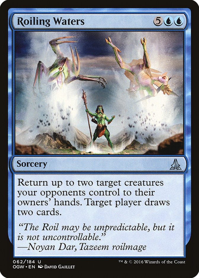 Roiling Waters [Oath of the Gatewatch] MTG Single Magic: The Gathering    | Red Claw Gaming
