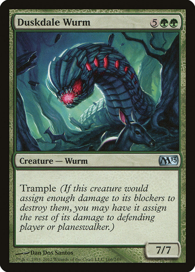 Duskdale Wurm [Magic 2013] MTG Single Magic: The Gathering    | Red Claw Gaming