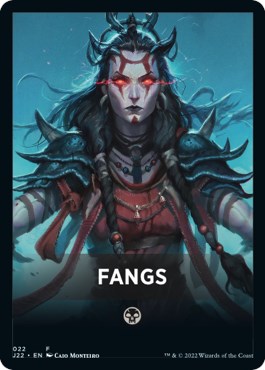 Fangs Theme Card [Jumpstart 2022 Front Cards] MTG Single Magic: The Gathering    | Red Claw Gaming