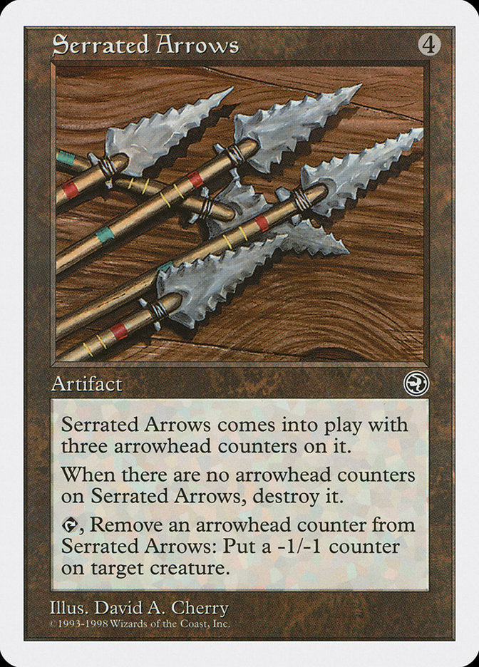 Serrated Arrows [Anthologies] MTG Single Magic: The Gathering    | Red Claw Gaming