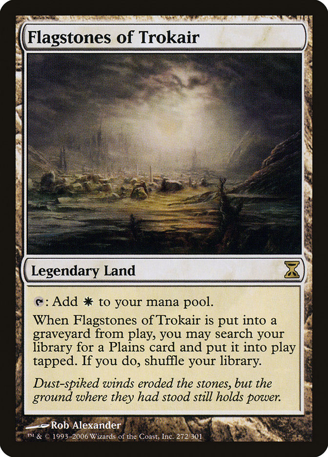Flagstones of Trokair [Time Spiral] MTG Single Magic: The Gathering    | Red Claw Gaming