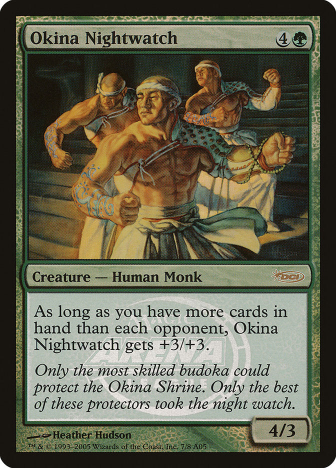 Okina Nightwatch [Arena League 2005] MTG Single Magic: The Gathering    | Red Claw Gaming