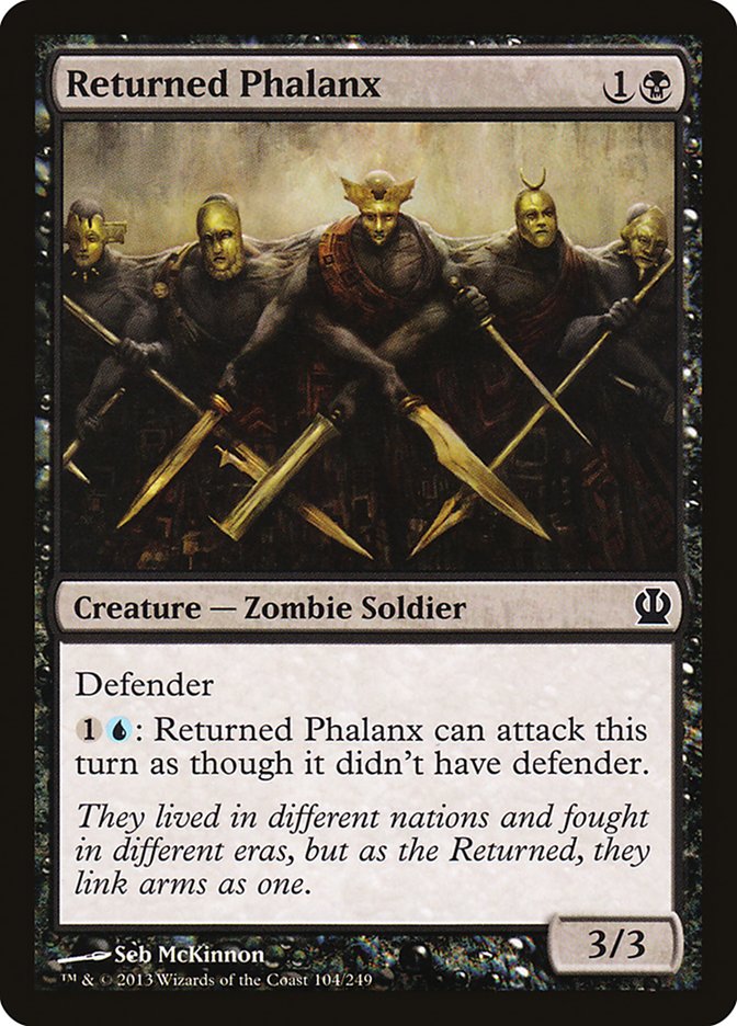 Returned Phalanx [Theros] MTG Single Magic: The Gathering    | Red Claw Gaming