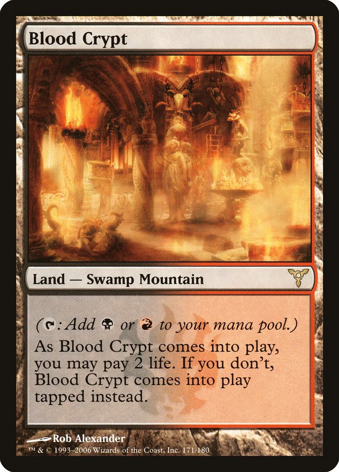 Blood Crypt [Dissension] MTG Single Magic: The Gathering    | Red Claw Gaming