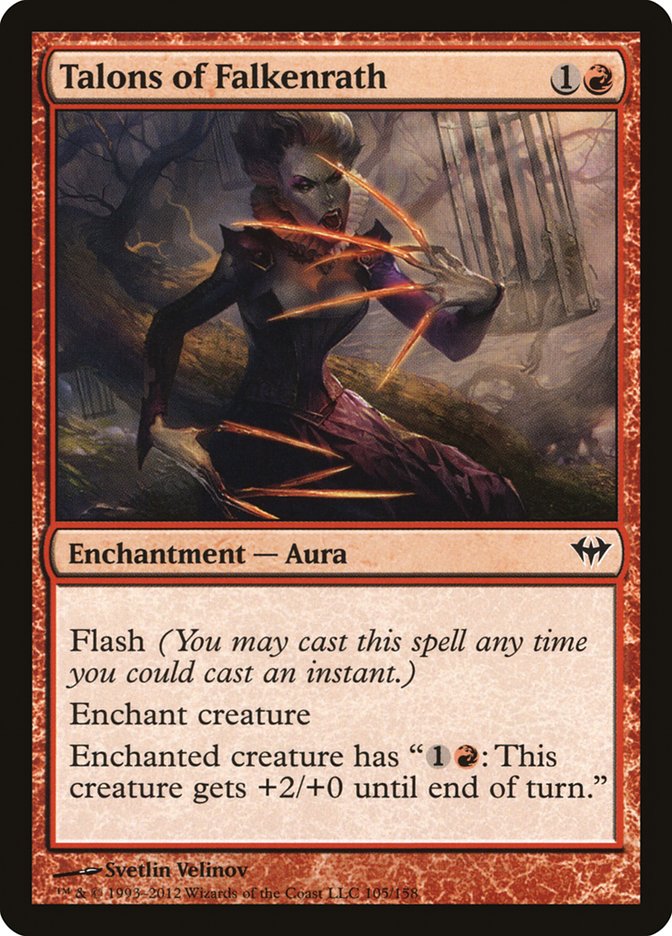 Talons of Falkenrath [Dark Ascension] MTG Single Magic: The Gathering    | Red Claw Gaming