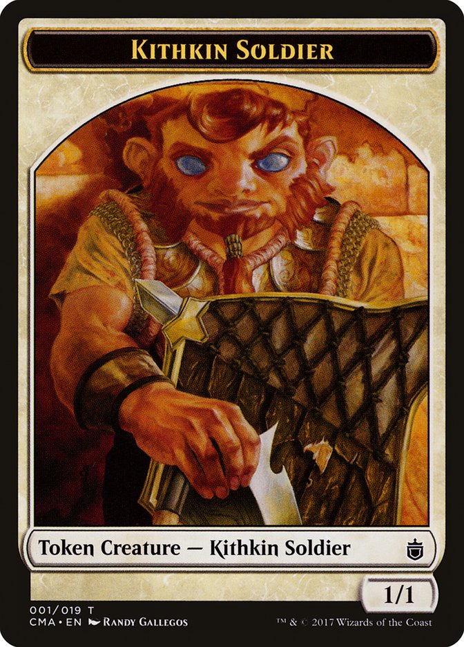 Kithkin Soldier Token [Commander Anthology Tokens] MTG Single Magic: The Gathering    | Red Claw Gaming
