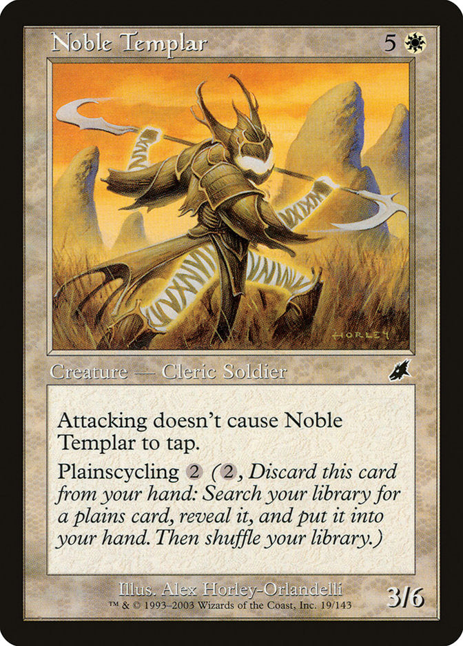 Noble Templar [Scourge] MTG Single Magic: The Gathering    | Red Claw Gaming