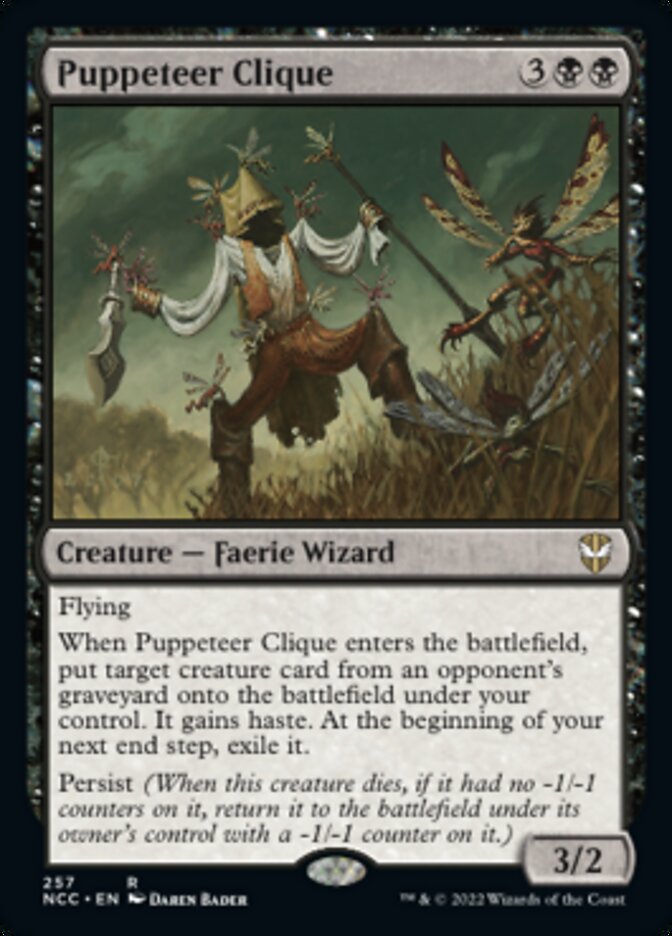Puppeteer Clique [Streets of New Capenna Commander] MTG Single Magic: The Gathering    | Red Claw Gaming