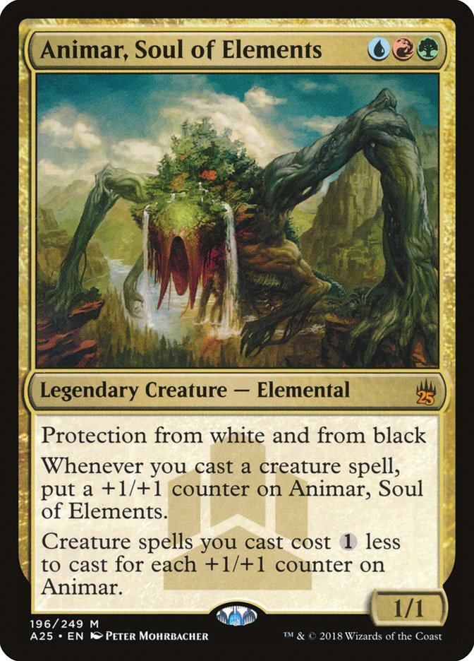 Animar, Soul of Elements [Masters 25] MTG Single Magic: The Gathering    | Red Claw Gaming