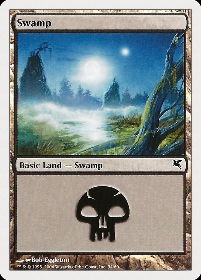 Swamp (34) [Hachette UK] MTG Single Magic: The Gathering    | Red Claw Gaming