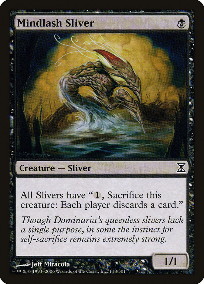 Mindlash Sliver [Time Spiral] MTG Single Magic: The Gathering    | Red Claw Gaming