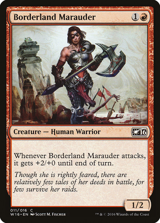 Borderland Marauder [Welcome Deck 2016] MTG Single Magic: The Gathering    | Red Claw Gaming