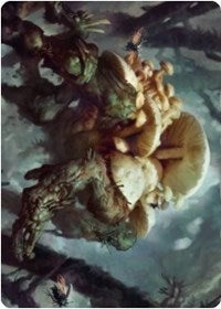 Swarm Shambler Art Card [Zendikar Rising Art Series] MTG Single Magic: The Gathering    | Red Claw Gaming