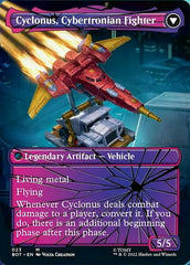 Cyclonus, the Saboteur // Cyclonus, Cybertronian Fighter (Shattered Glass) [Transformers] MTG Single Magic: The Gathering    | Red Claw Gaming