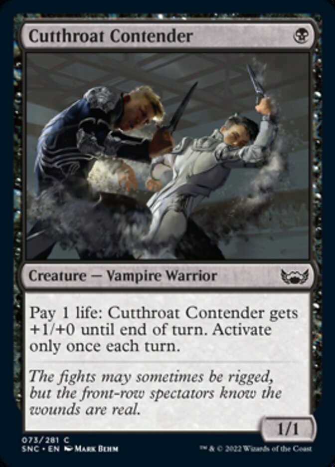 Cutthroat Contender [Streets of New Capenna] MTG Single Magic: The Gathering    | Red Claw Gaming
