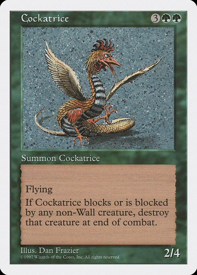 Cockatrice [Fifth Edition] MTG Single Magic: The Gathering    | Red Claw Gaming
