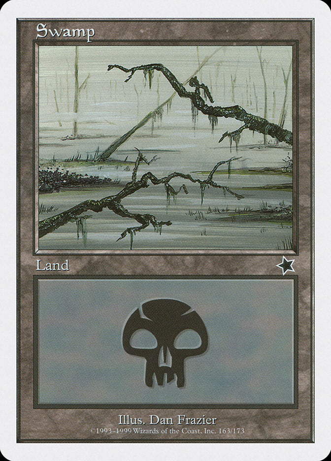 Swamp (163) [Starter 1999] MTG Single Magic: The Gathering    | Red Claw Gaming