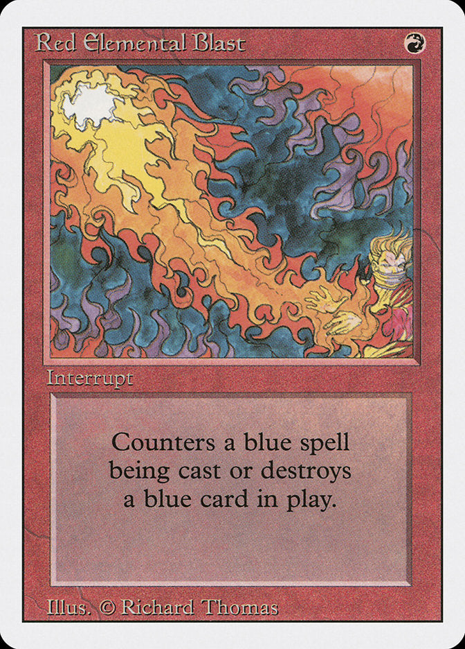 Red Elemental Blast [Revised Edition] MTG Single Magic: The Gathering    | Red Claw Gaming