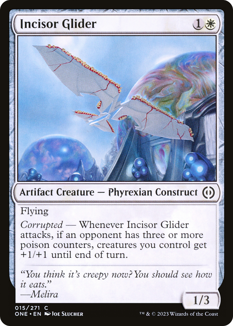 Incisor Glider [Phyrexia: All Will Be One] MTG Single Magic: The Gathering    | Red Claw Gaming