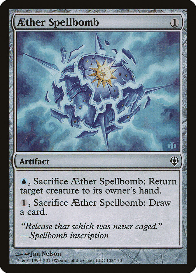 Aether Spellbomb [Archenemy] MTG Single Magic: The Gathering    | Red Claw Gaming
