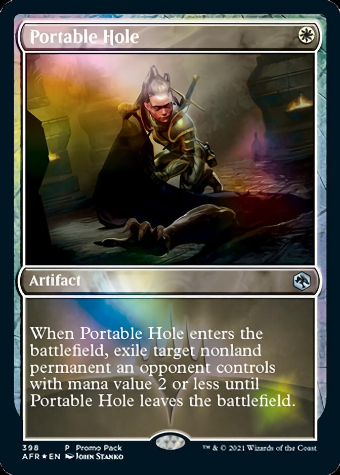 Portable Hole (Promo Pack) [Dungeons & Dragons: Adventures in the Forgotten Realms] MTG Single Magic: The Gathering    | Red Claw Gaming
