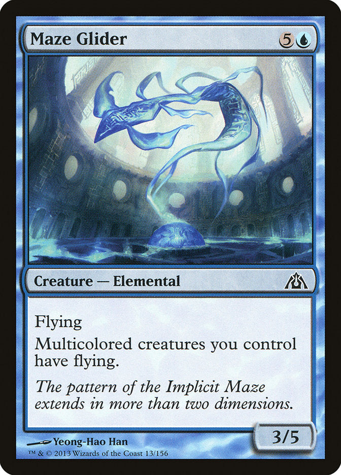Maze Glider [Dragon's Maze] MTG Single Magic: The Gathering    | Red Claw Gaming