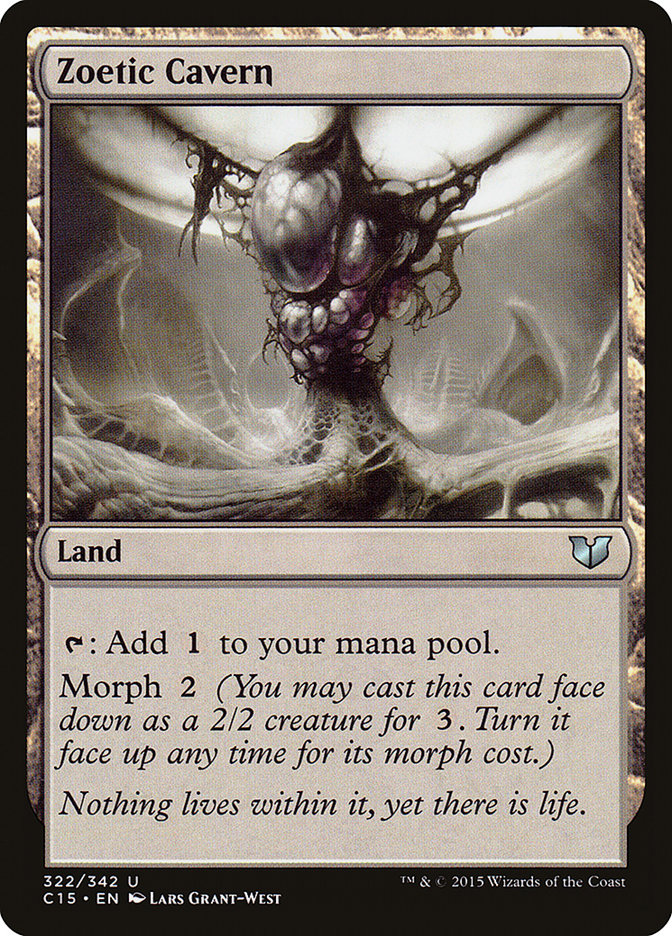Zoetic Cavern [Commander 2015] MTG Single Magic: The Gathering    | Red Claw Gaming